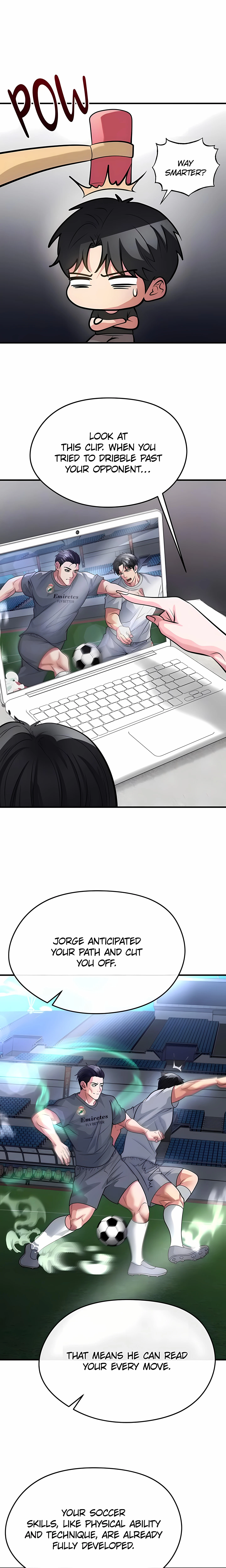 This Face Genius Is Good At Soccer Chapter 82, page 6