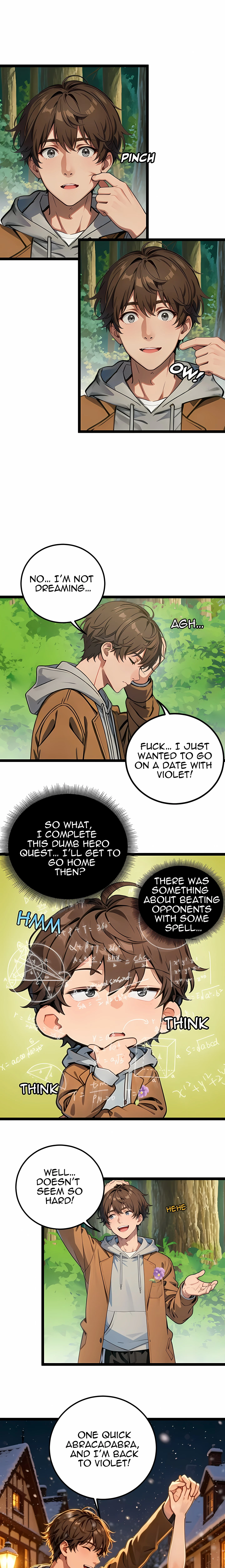 Mojo Leveling Chapter 2 (Uncensored), page 4