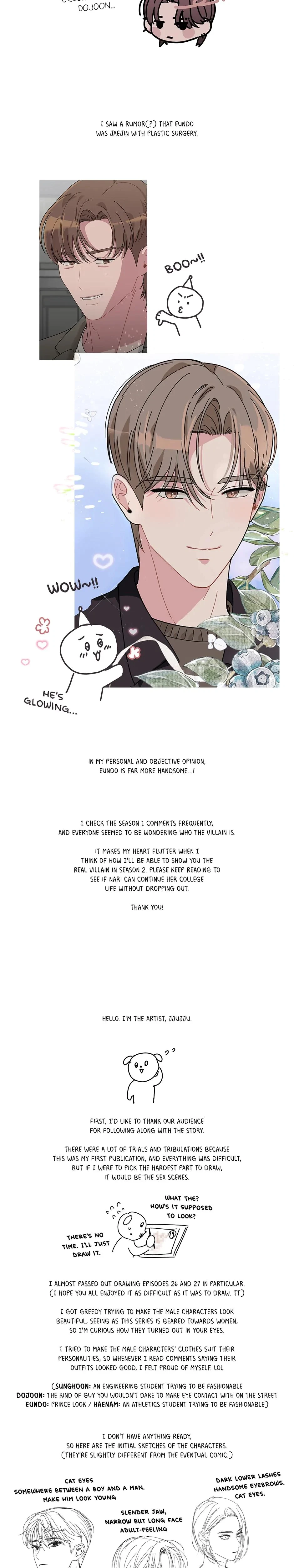 XX Archive Chapter 33x1 - Author Note, page 2