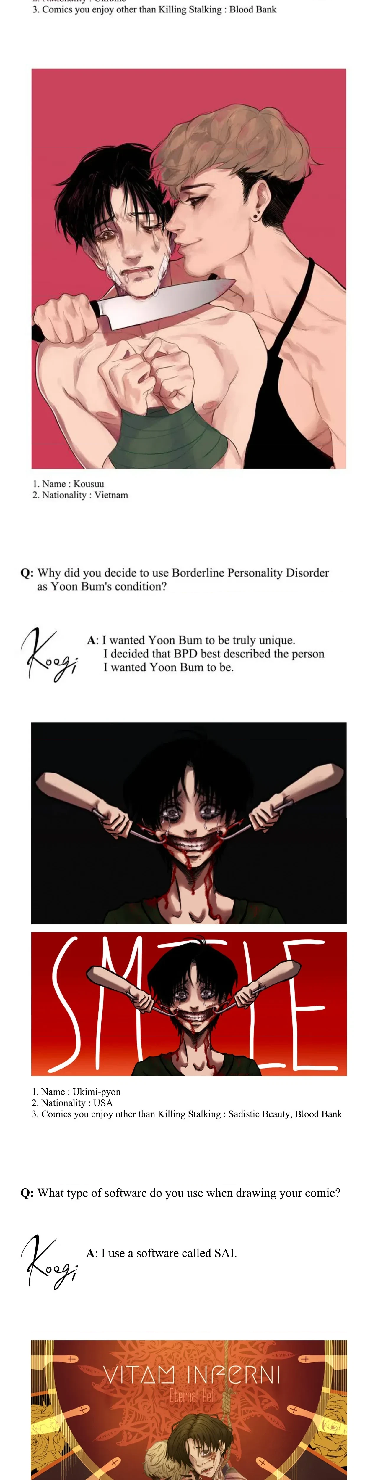 Chapter 19x2 - Killing Stalking Fan Event Pt. 1, page 3