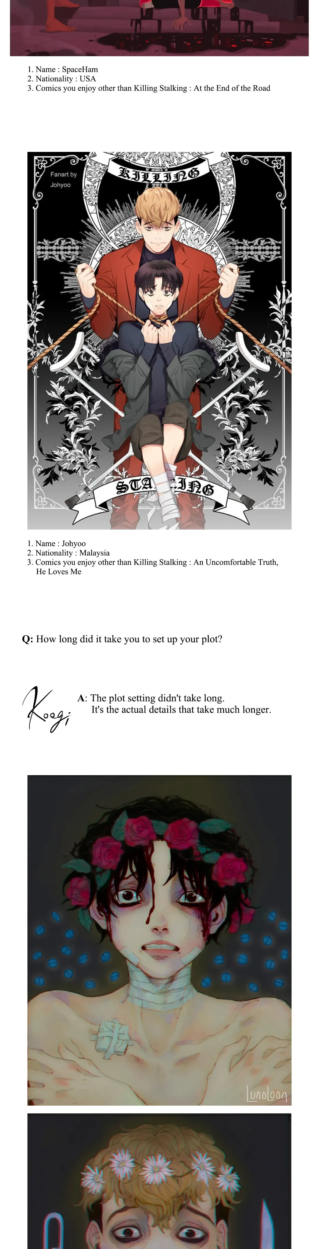 Chapter 19x2 - Killing Stalking Fan Event Pt. 1, page 6