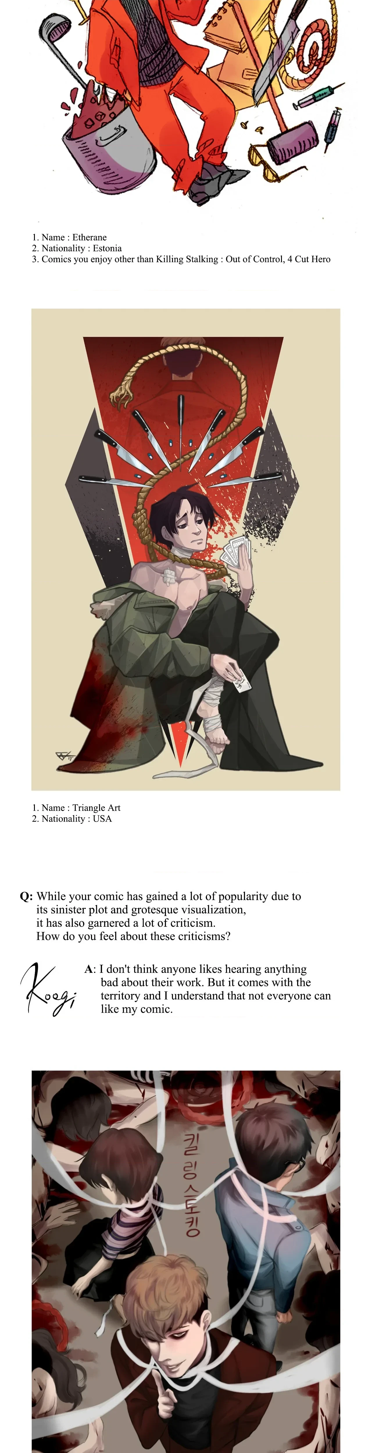 Chapter 19x2 - Killing Stalking Fan Event Pt. 1, page 8
