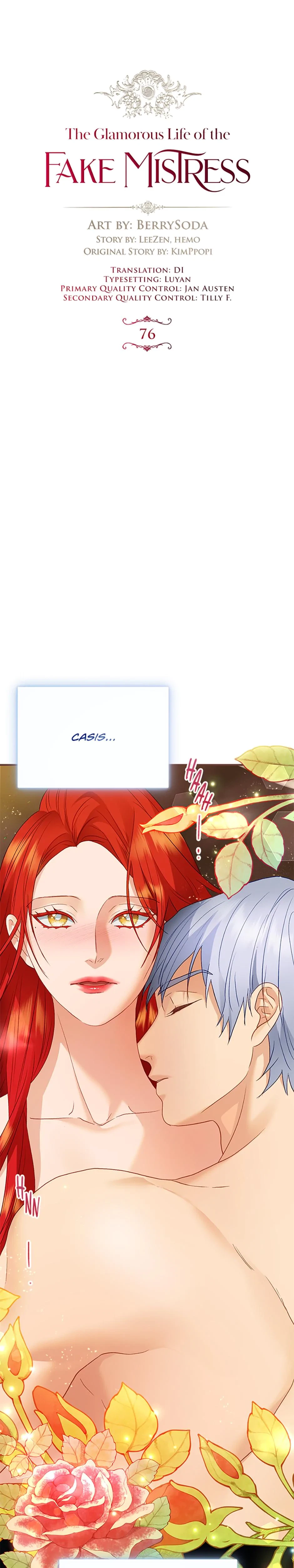 The Glamorous Life Of The Fake Mistress Chapter 76, page 3