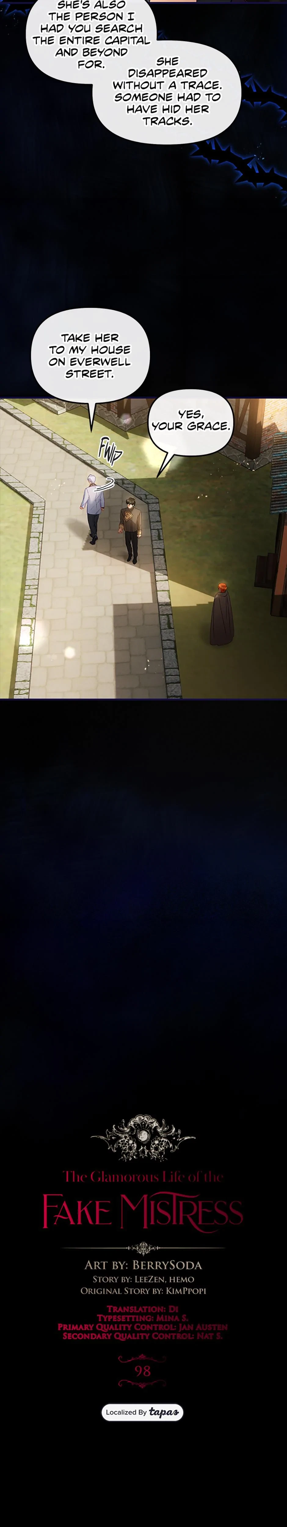 The Glamorous Life Of The Fake Mistress Chapter 98, page 3
