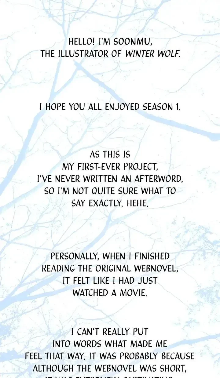 Notice. : Season's Author's Note, page 4