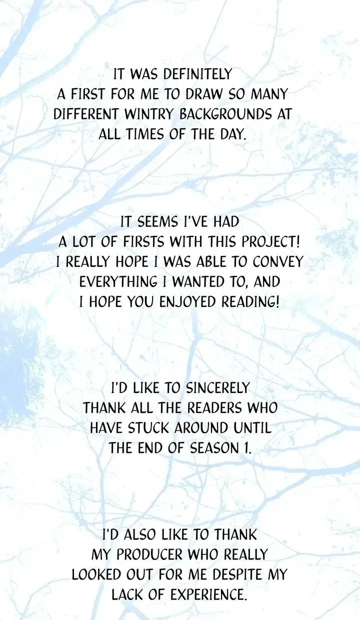 Notice. : Season's Author's Note, page 6