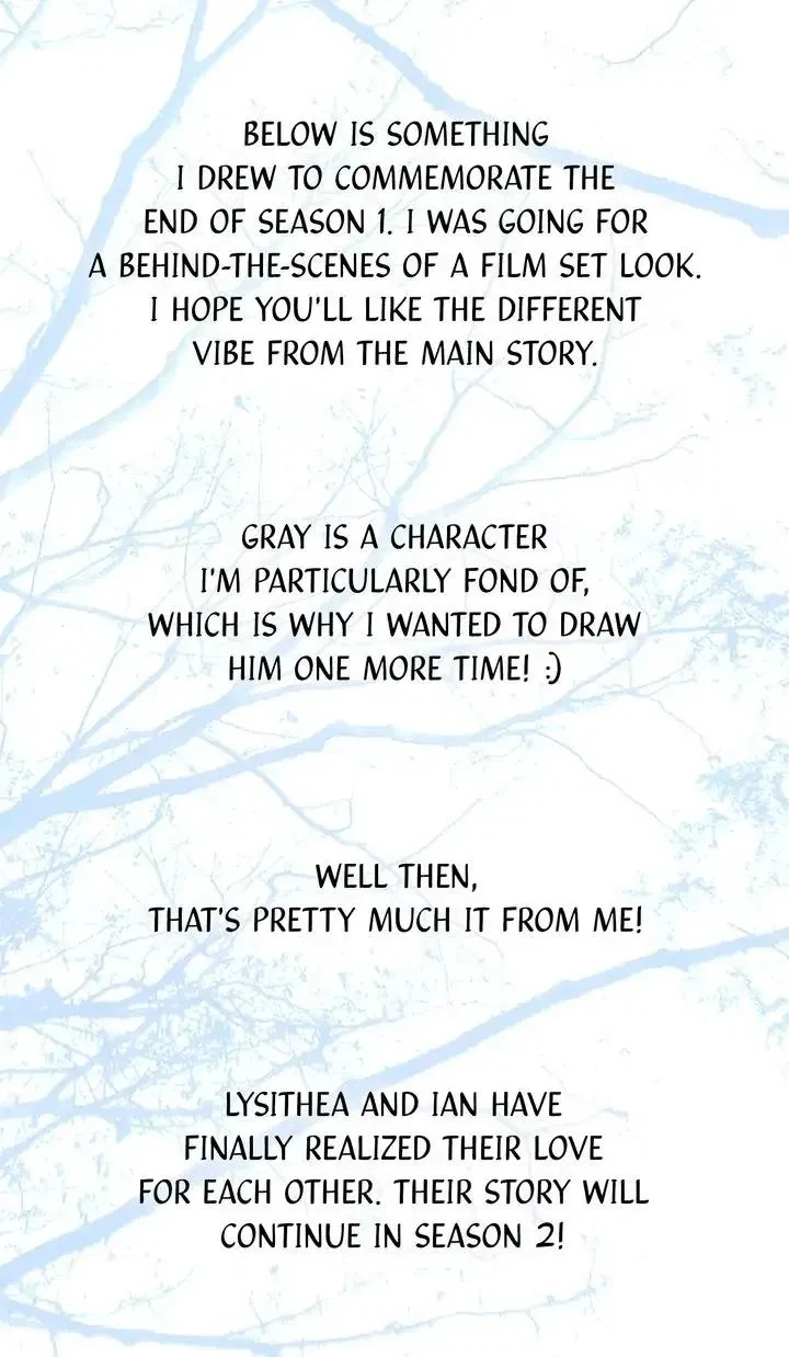 Notice. : Season's Author's Note, page 7