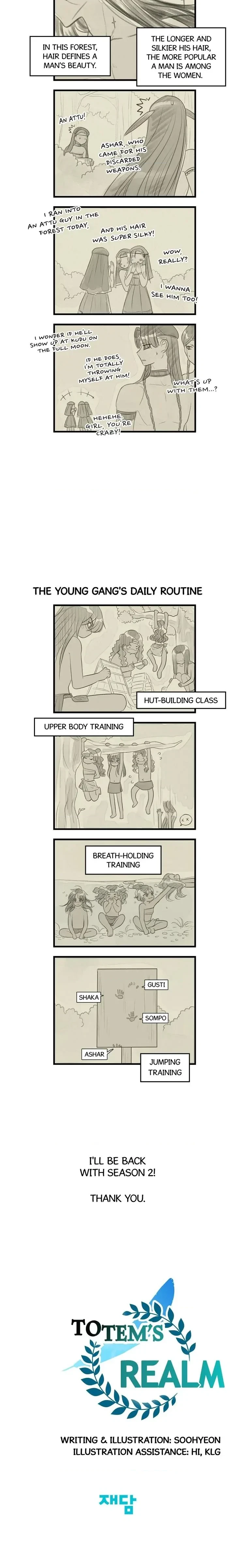 Totem's Realm Chapter 063x1 Afterword, page 3