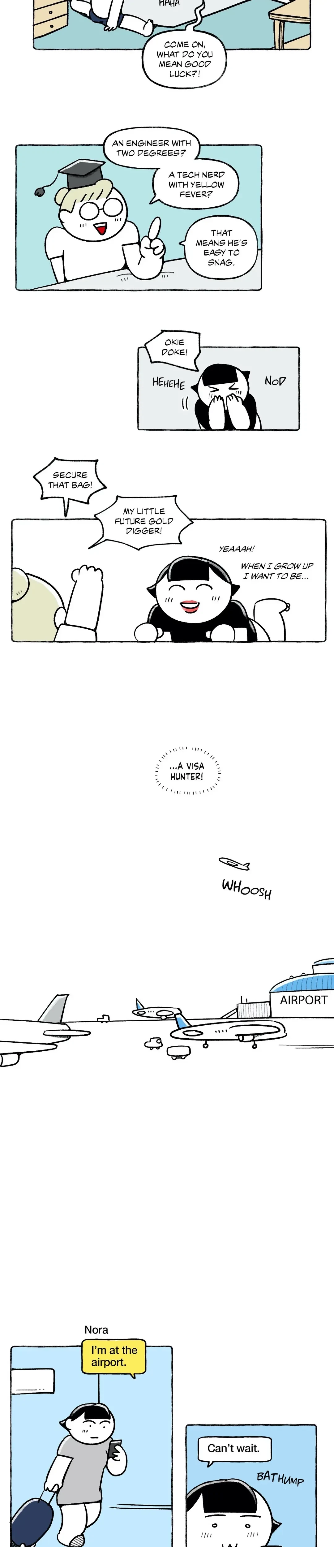 Nora Swipes Right Chapter 41, page 12