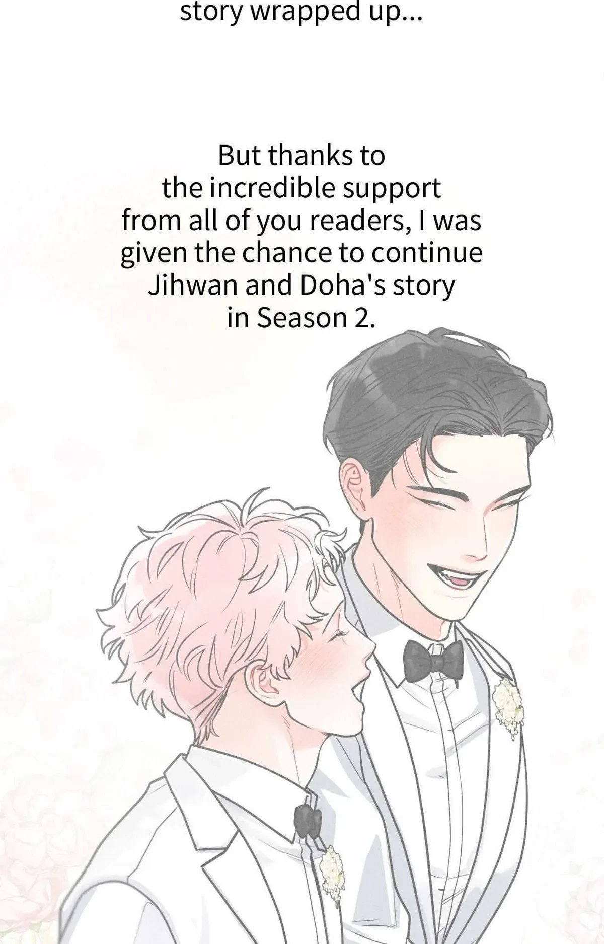 Extra. : Creator's Note 1, page 21