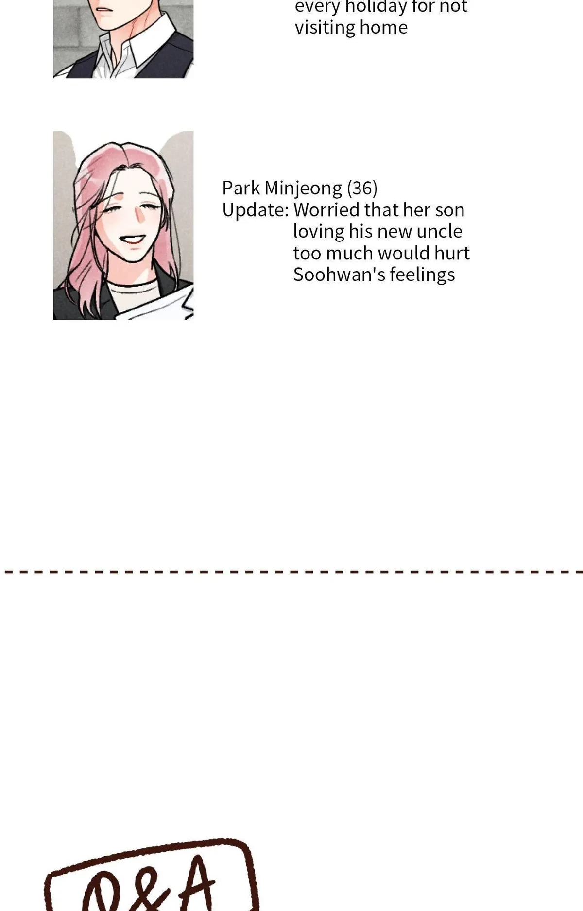 Extra. : Creator's Note 1, page 32