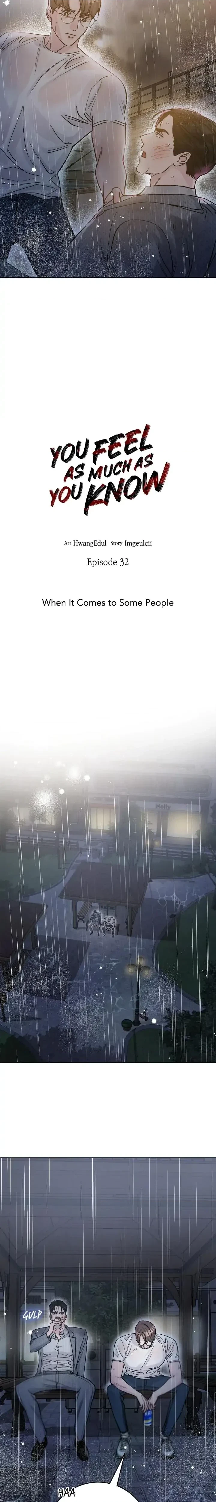 You Feel As Much As You Know Chapter 32, page 3