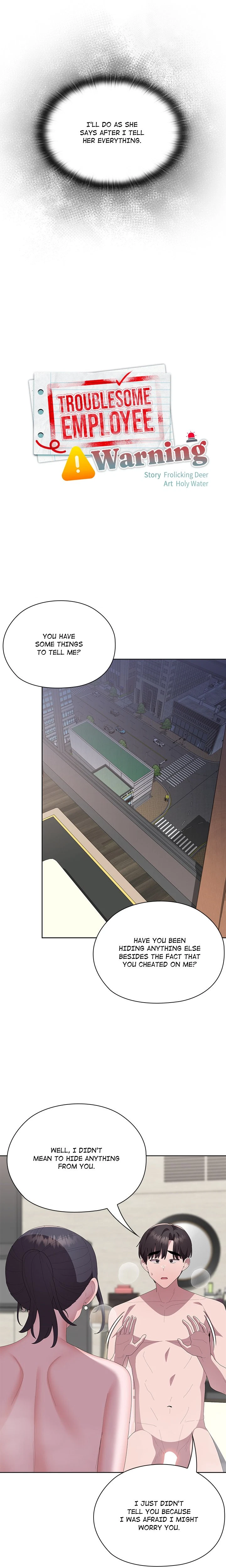 Troublesome Employee Warning Chapter 58, page 4