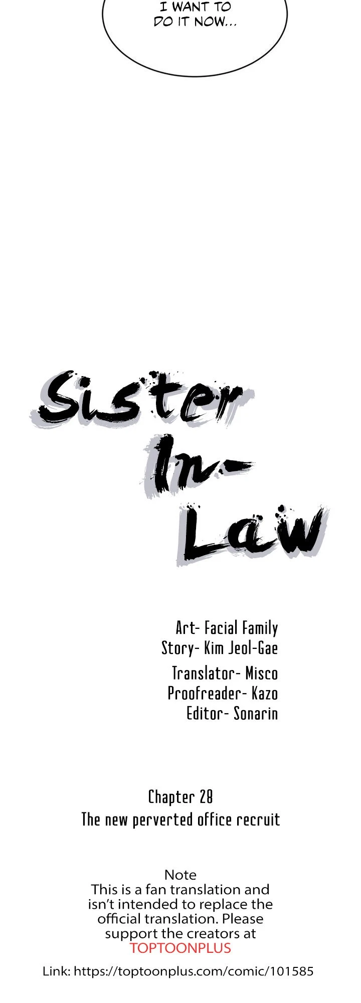 My Wife's Sister Chapter 28, page 3