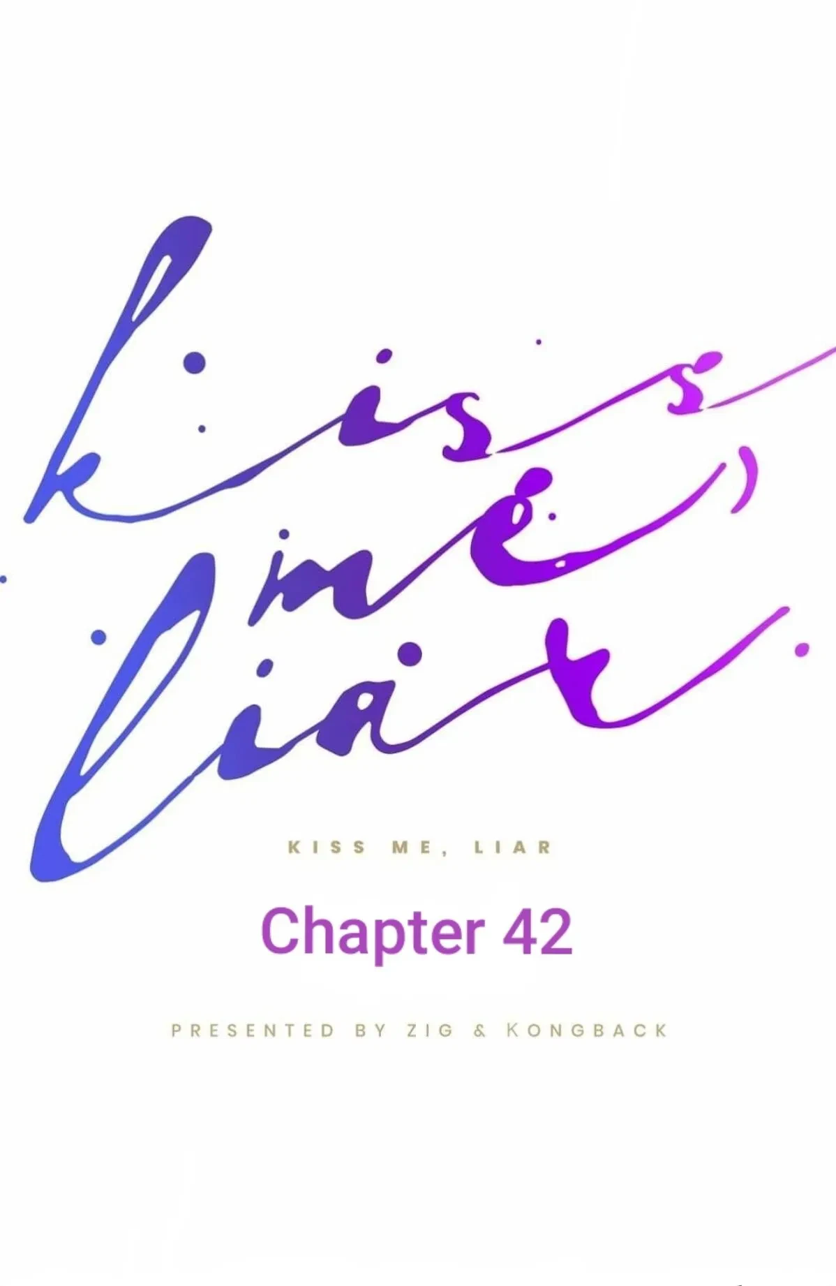 Kiss Me, Liar Chapter 42, page 23