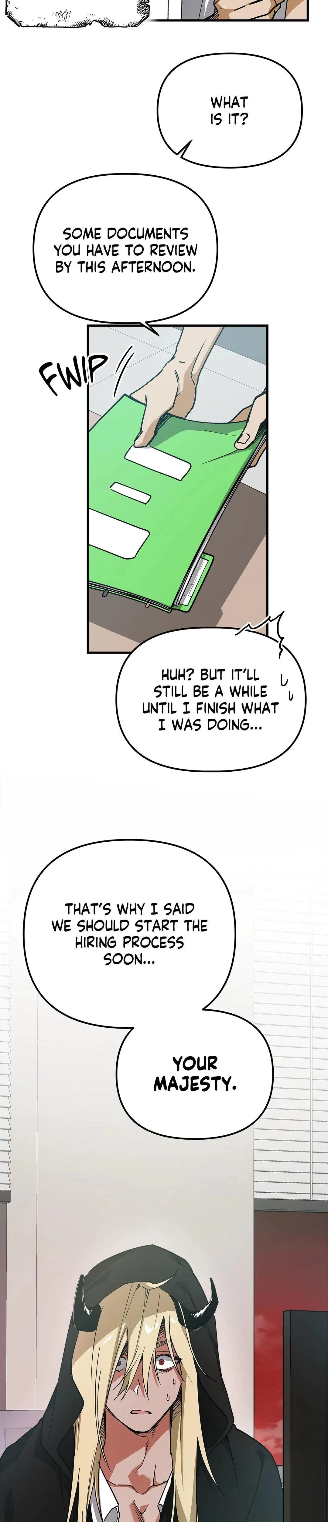 How I Ended Up Working In Hell Chapter 1, page 3