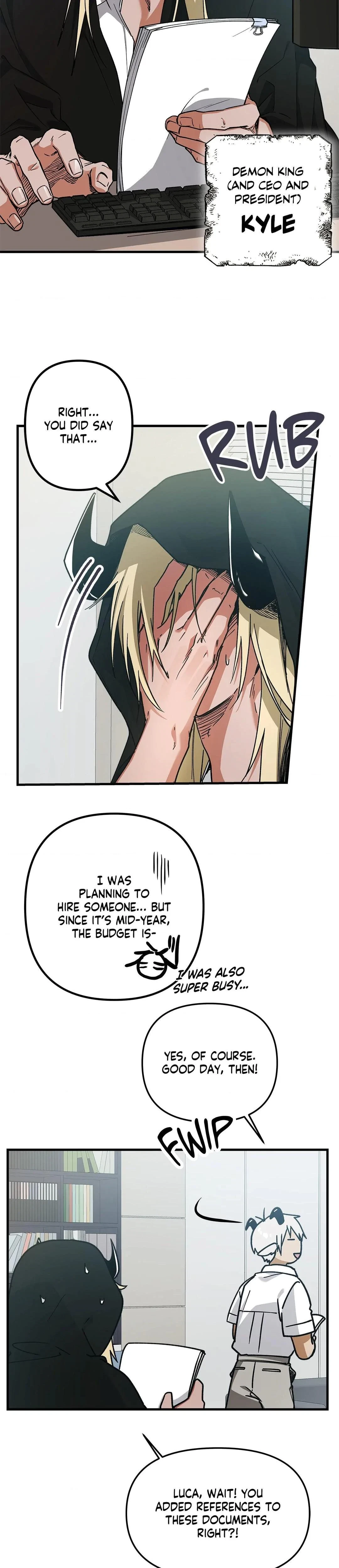 How I Ended Up Working In Hell Chapter 1, page 4