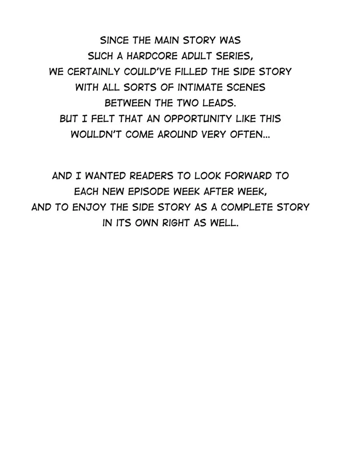 Afterword. : Side Story : IF Afterword, page 5