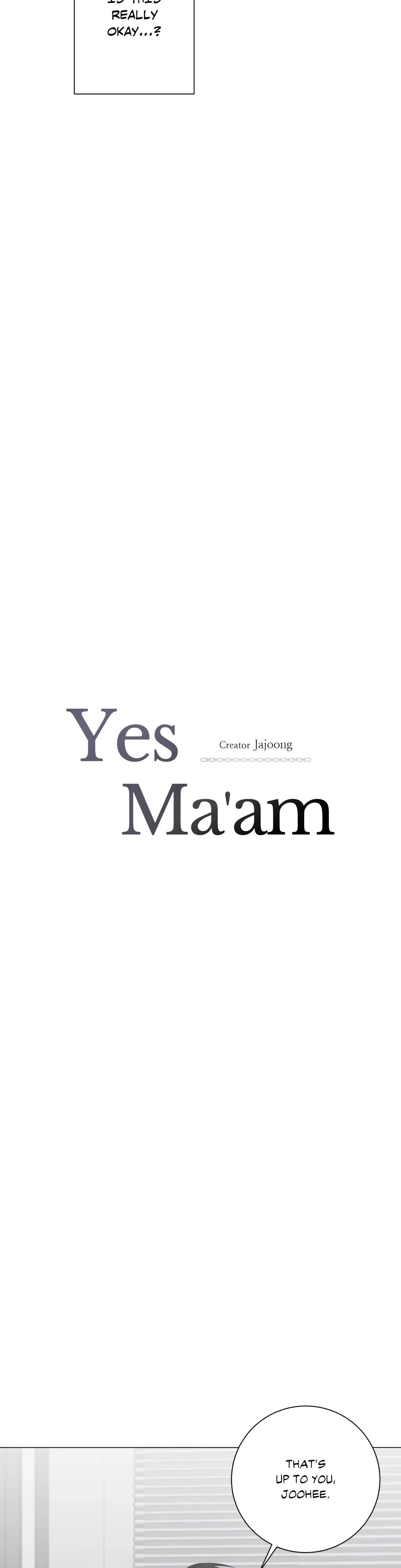 Yes Ma'am Chapter 42, page 15