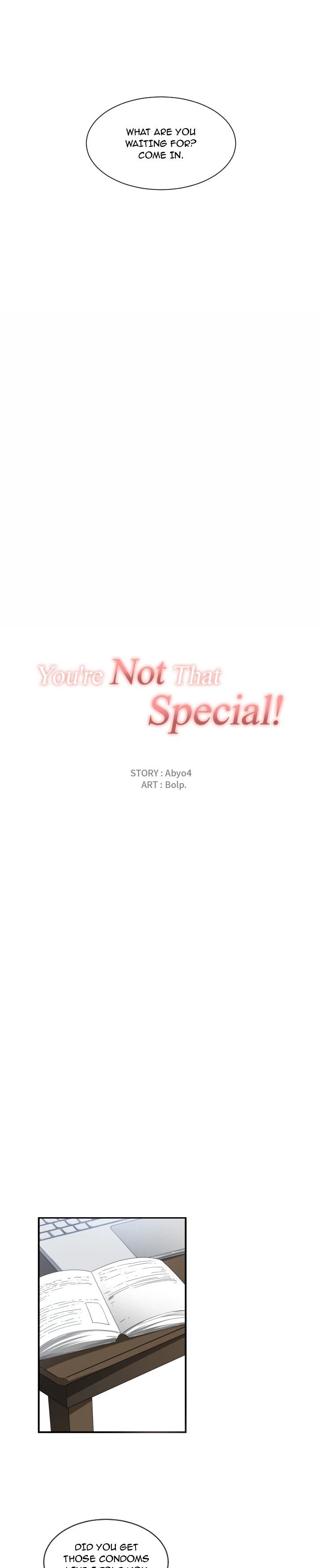 Chapter 5 - You're Not That Special!, page 4