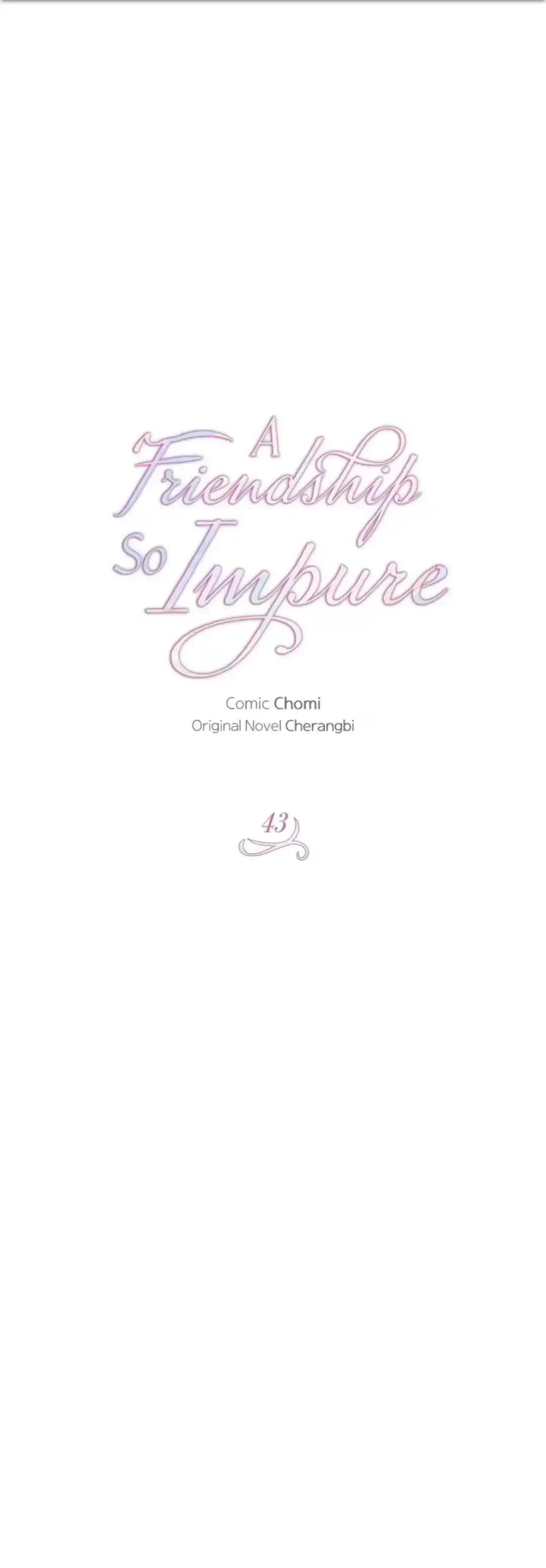 A Friendship So Impure Chapter 43, page 7