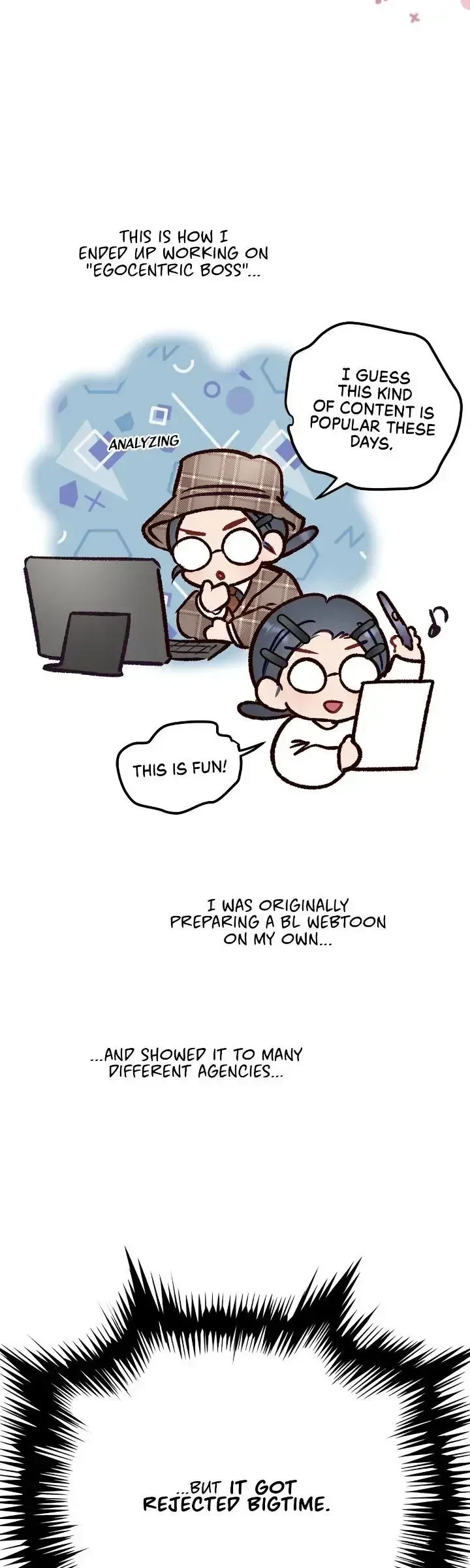 My Egocentric Boss Is Obsessed With Me Chapter 91.5, page 3