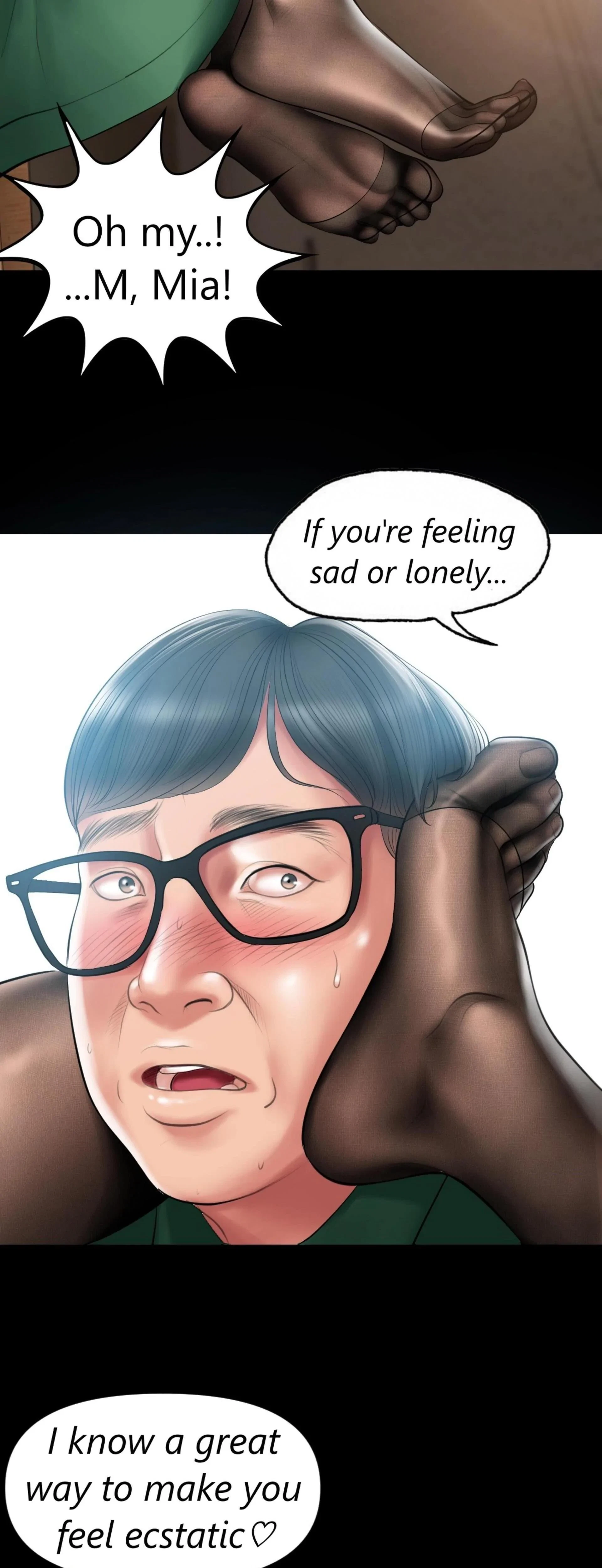 Smoking Hypnosis Chapter 10x4 - Behind Story 4, page 14
