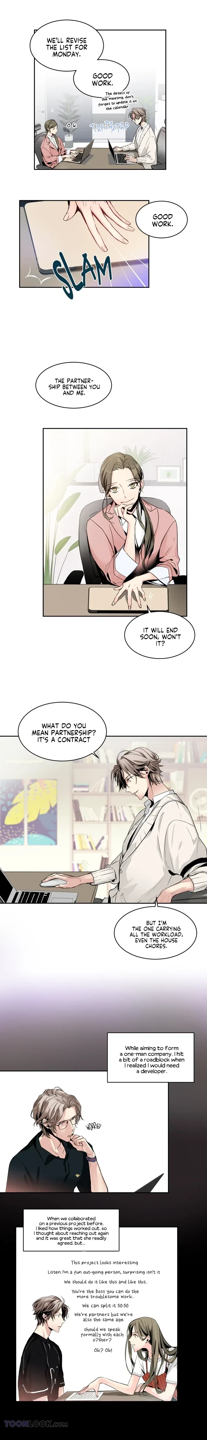 The Partnership Ends Today Chapter 1, page 2