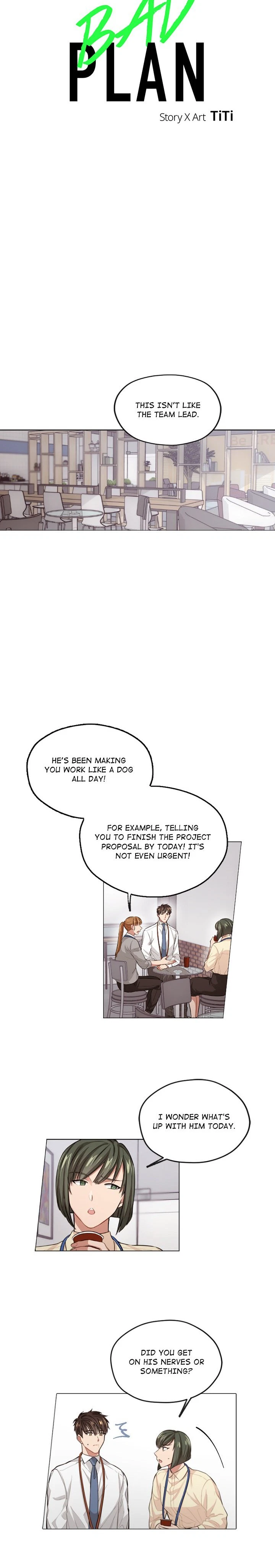 Bad Plan Chapter 2, page 3