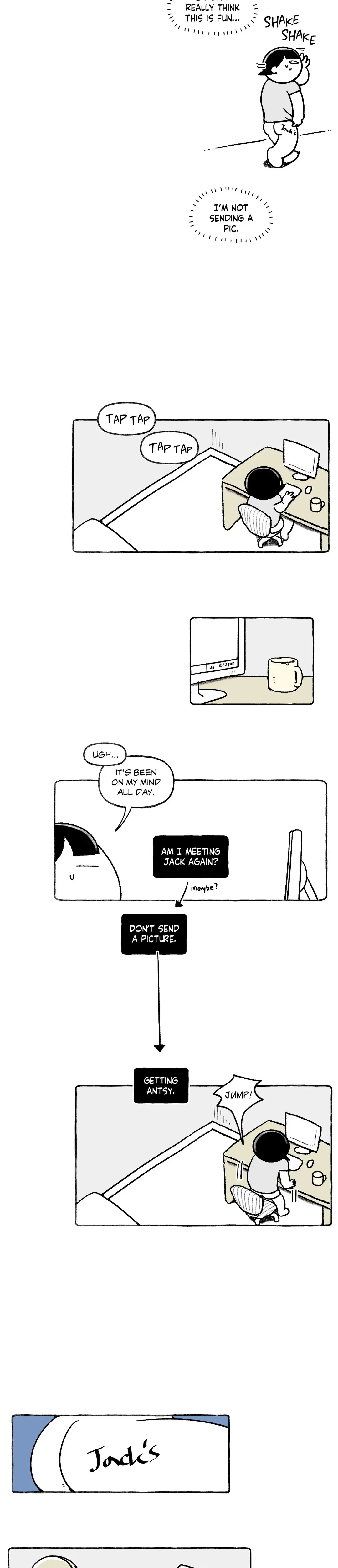 Nora Swipes Right Chapter 32, page 8