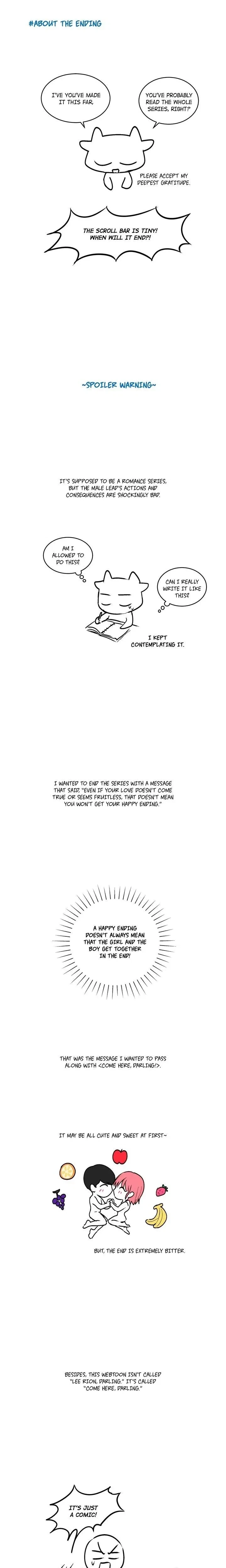 Come Here, Darling! Chapter 63x6 - Author's Special 2, page 13