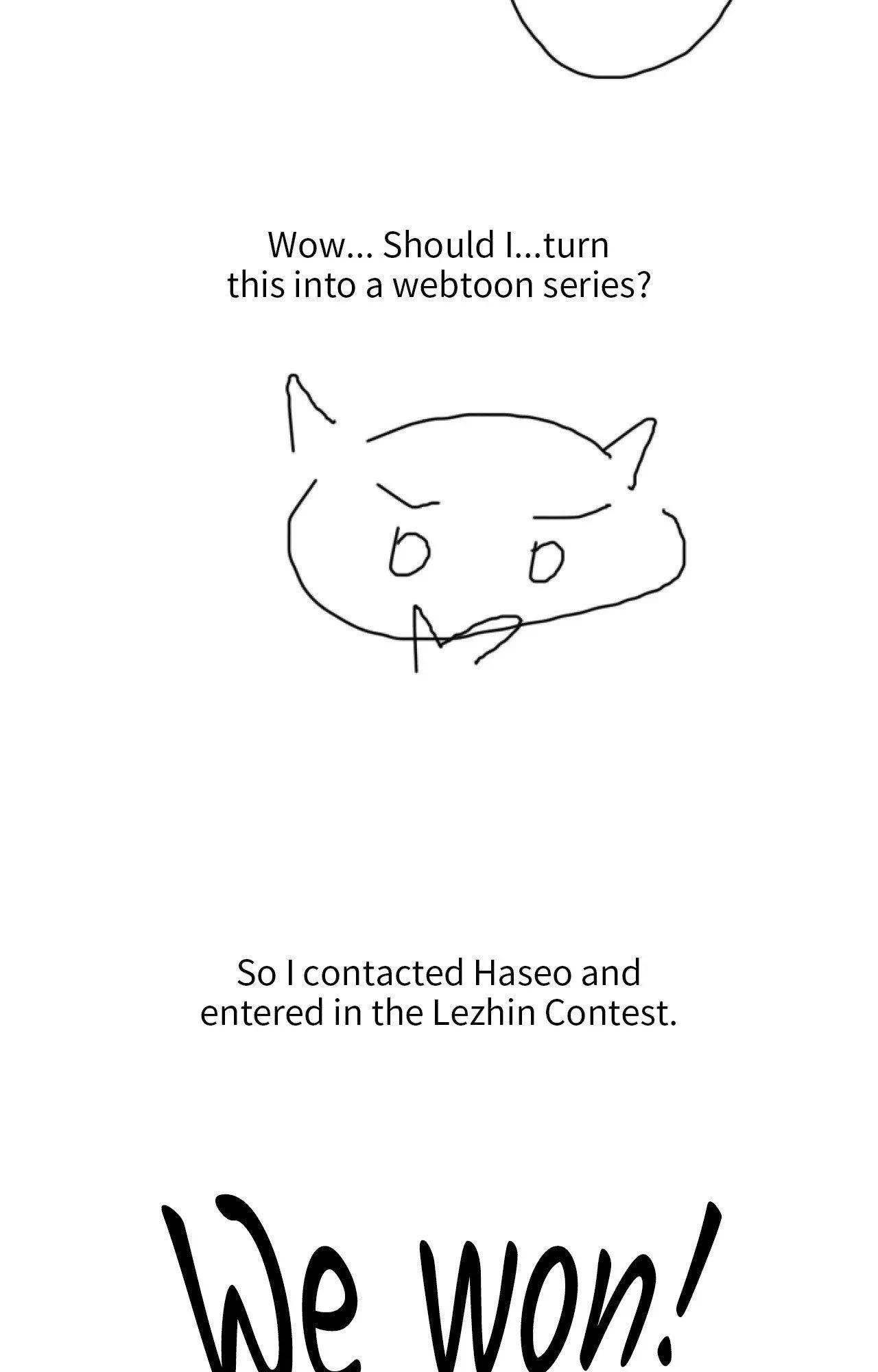 Extra. : Creator's Note 1, page 12