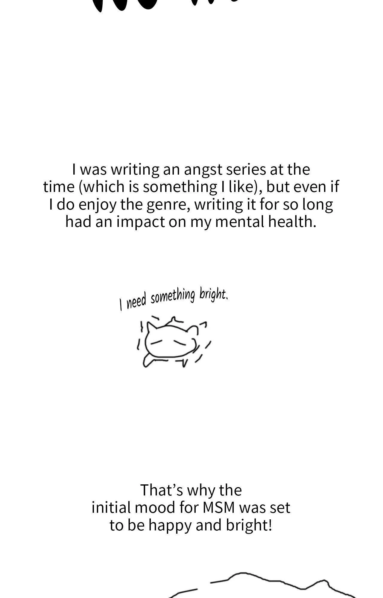 Extra. : Creator's Note 1, page 13