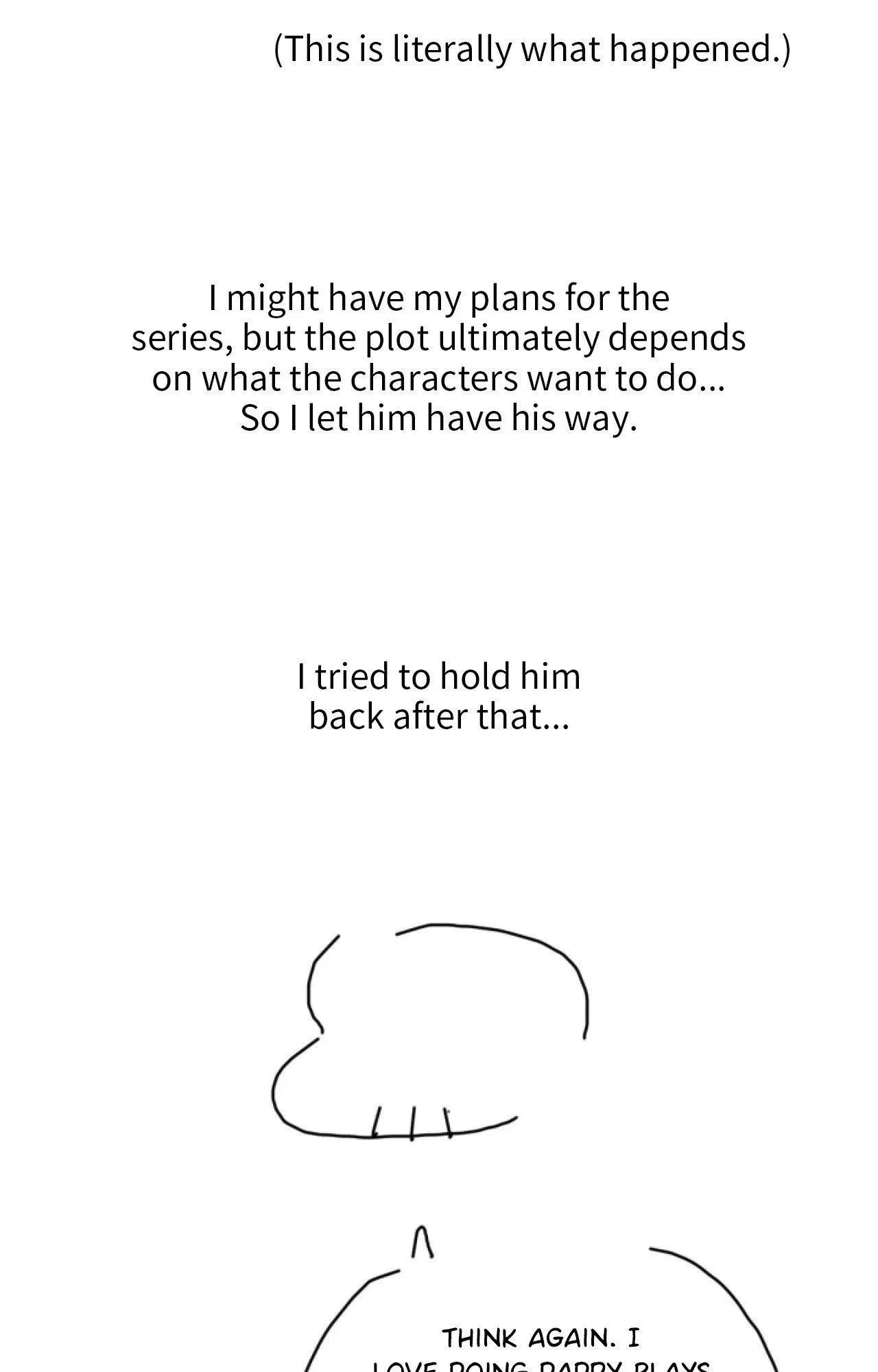 Extra. : Creator's Note 1, page 18