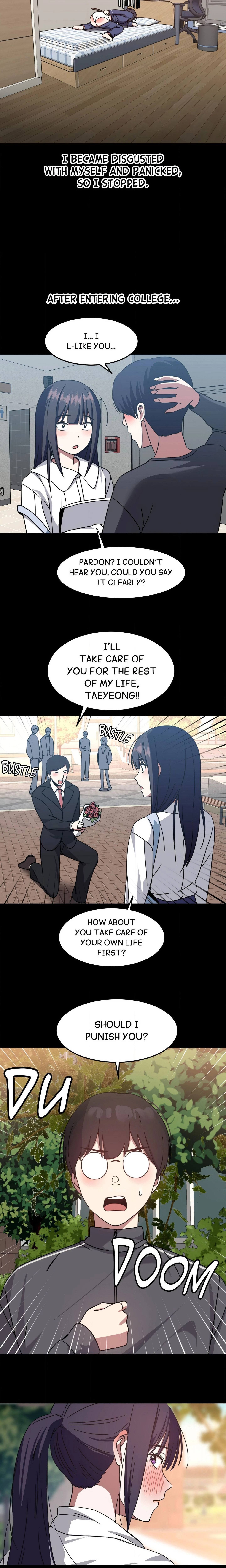 The Iron-Wall Beauty Of My Department Is A Masochist?! Chapter 6, page 3