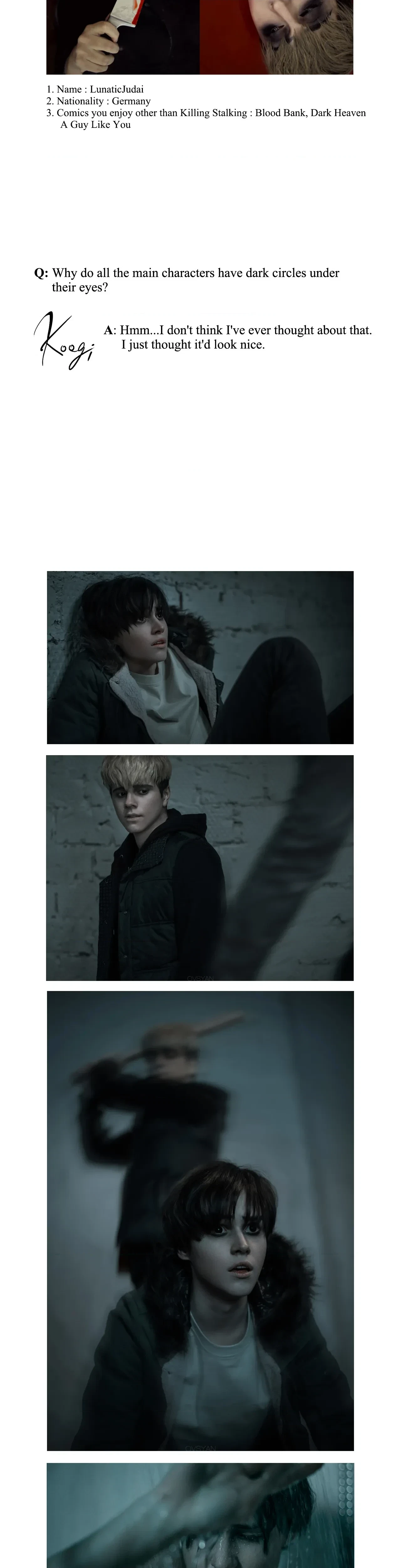 Chapter 19x3 - Killing Stalking Fan Event Pt. 2, page 7
