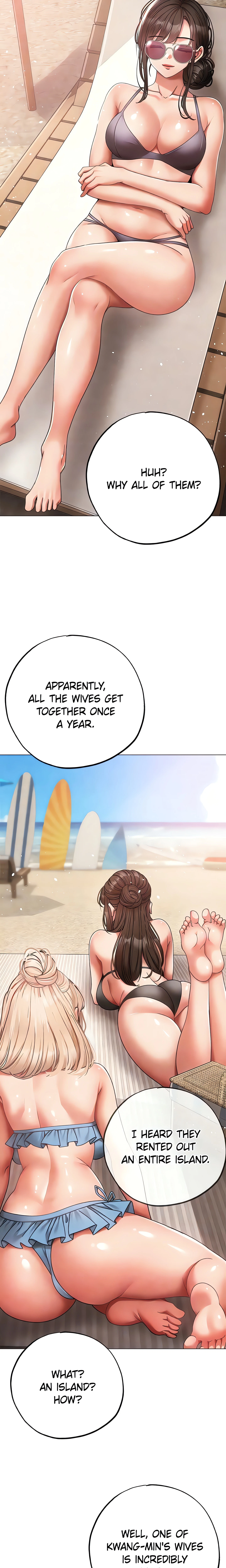 Chapter 67 - [End] Special episode 2: Creating a volleyball team with my wives, page 15