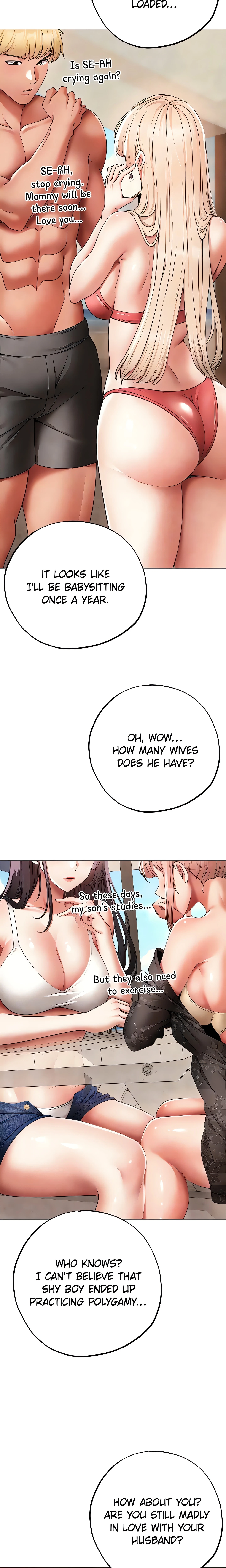 Chapter 67 - [End] Special episode 2: Creating a volleyball team with my wives, page 16