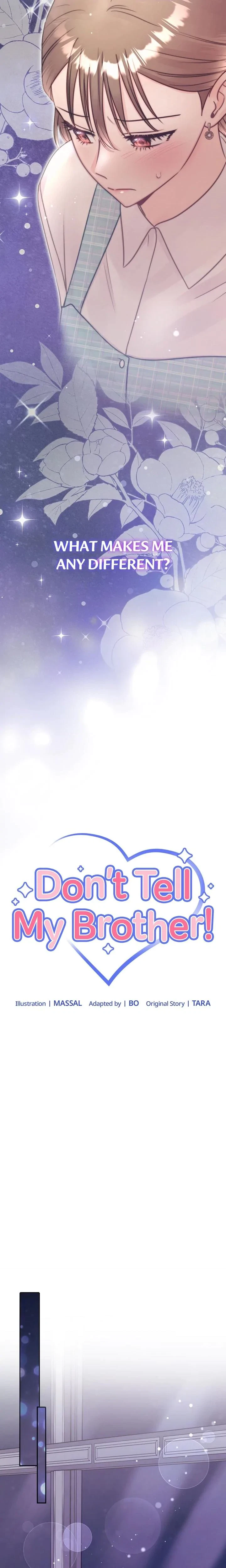 Don't Tell My Brother! Chapter 19, page 2