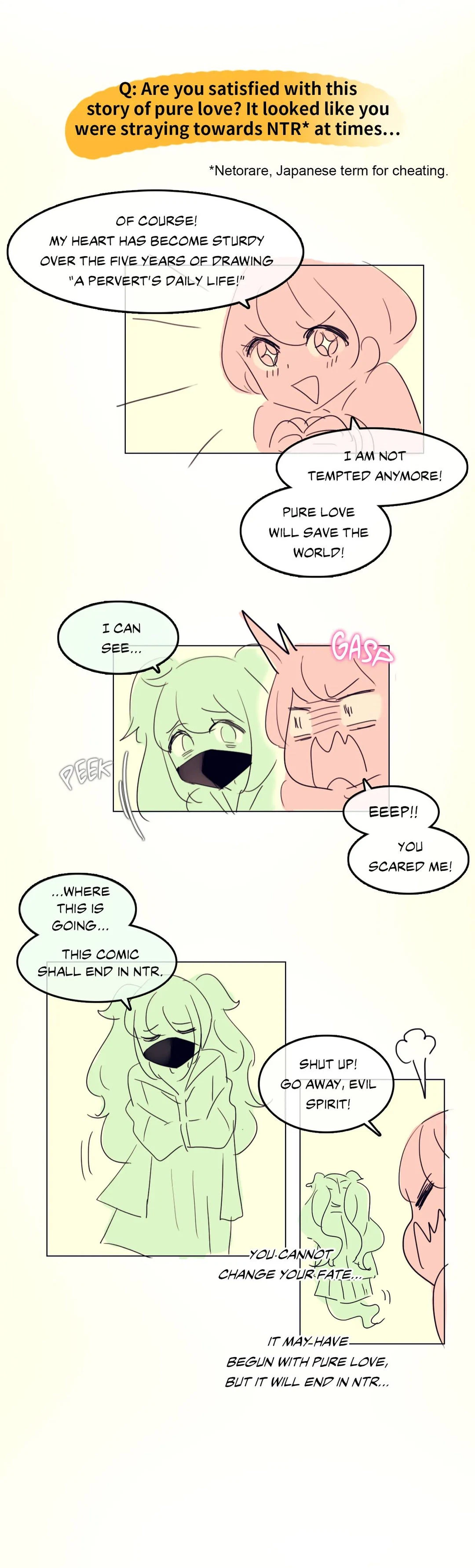 Perverts' Daily Lives Chapter 73.5, page 5
