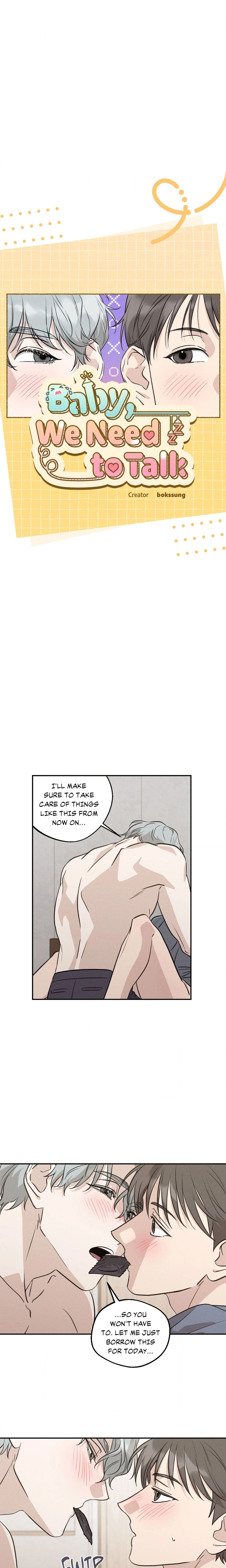 Baby, We Need To Talk Chapter 7 (Uncensored), page 4