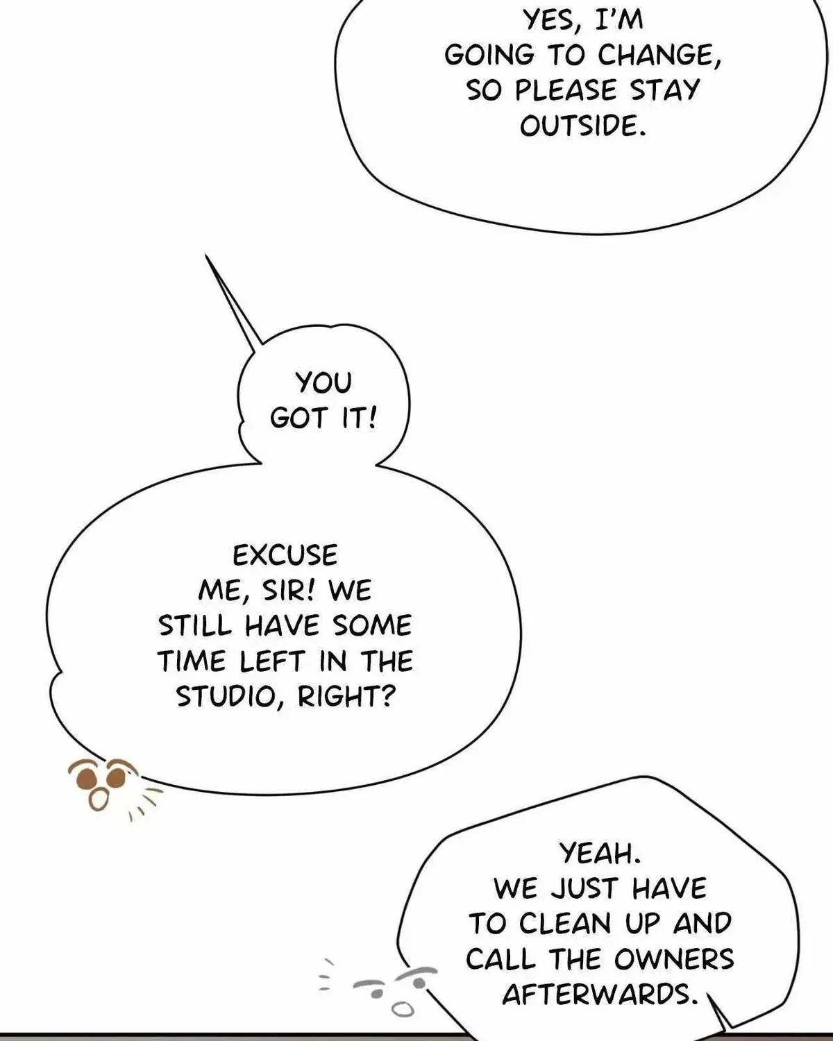 Let Me Be Your Dog Chapter 9.1, page 105