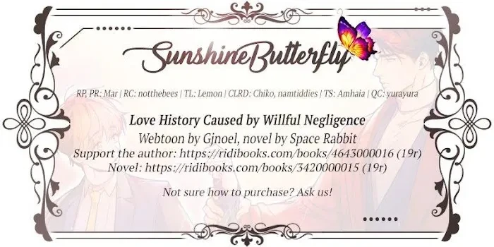 Love History Caused By Willful Negligence Chapter 22, page 2
