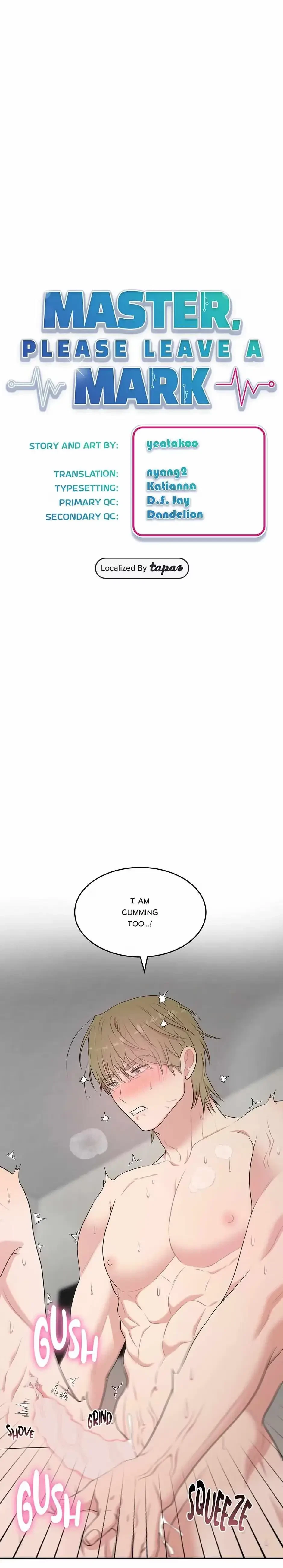 Master, Please Leave A Mark Chapter 44, page 5