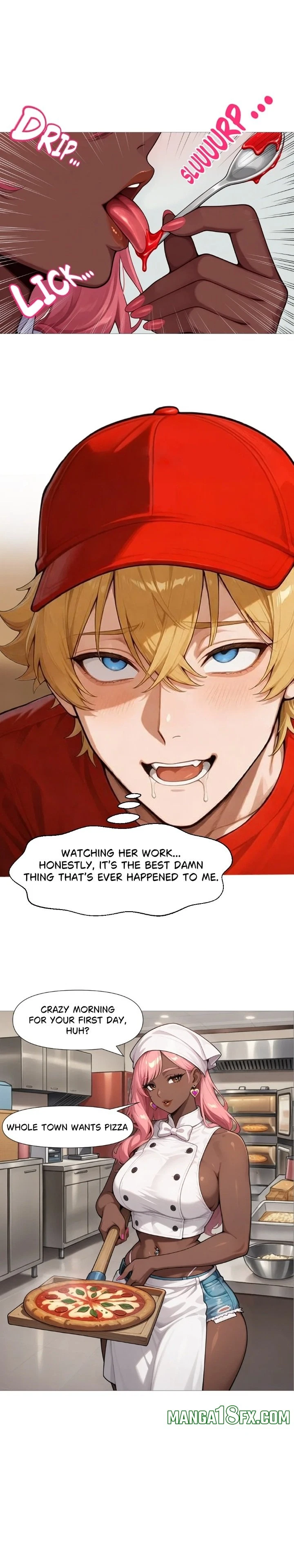 Pizza Boy Vs MILFs Chapter 1, page 2