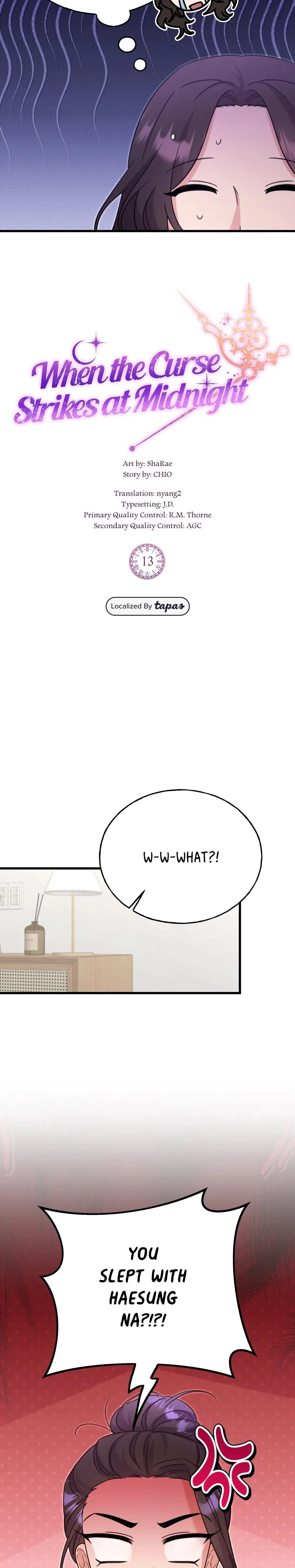 When The Curse Strikes At Midnight Chapter 13, page 8