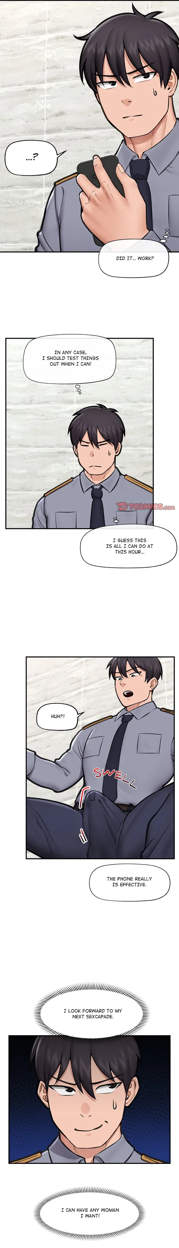 Hypnotist Security Guard Chapter 18, page 9