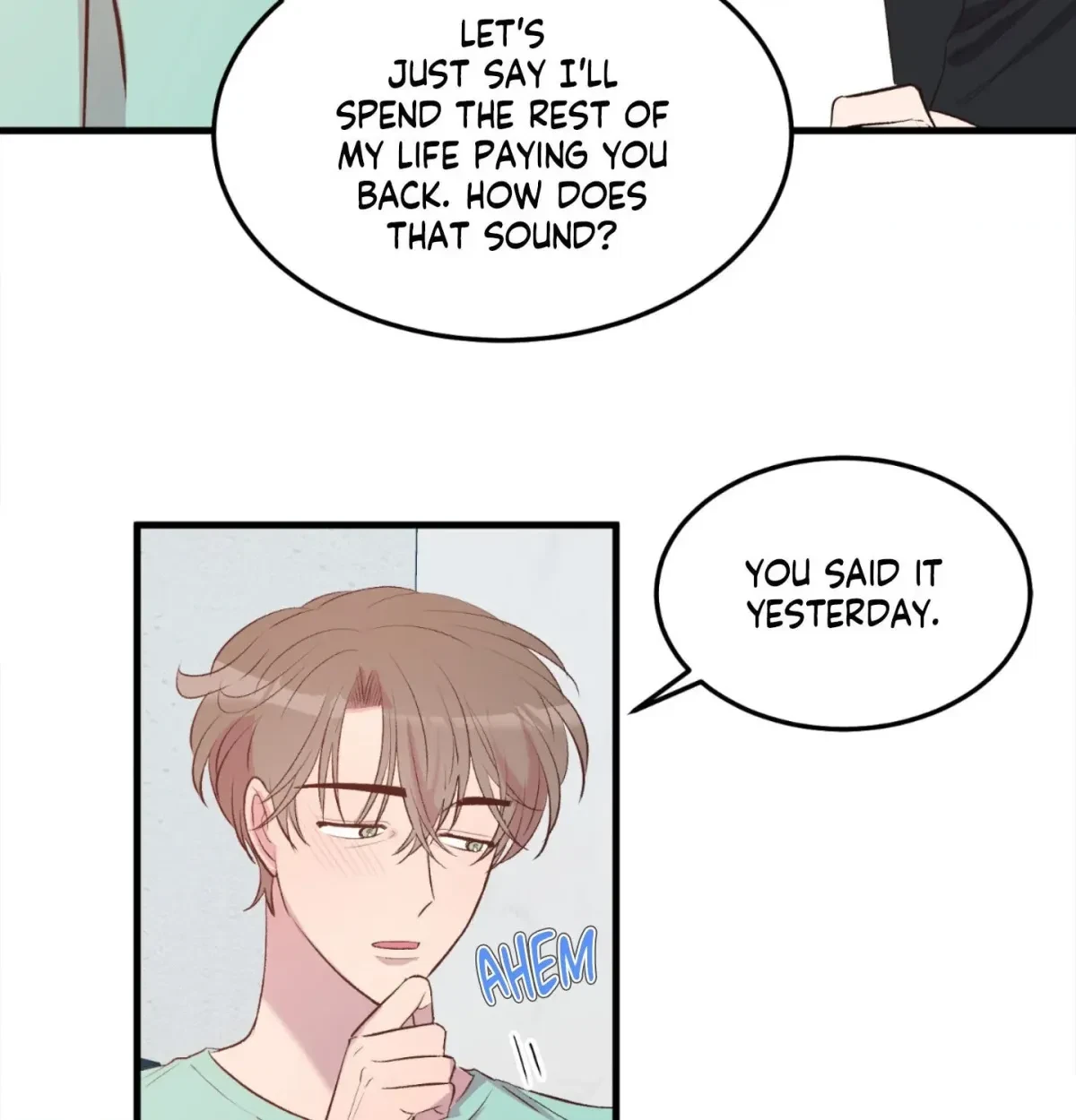Mr. Sangtae's Misfortune Chapter 24, page 68