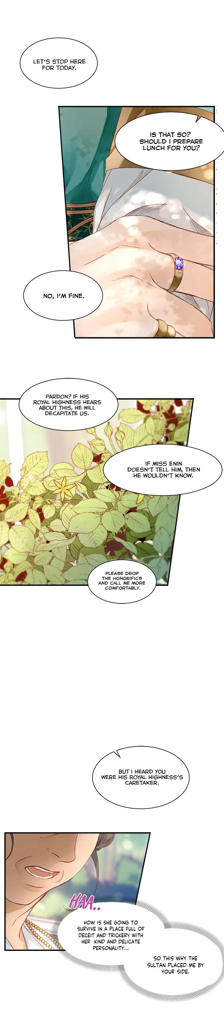 The Sultan's Love Chapter 7, page 18