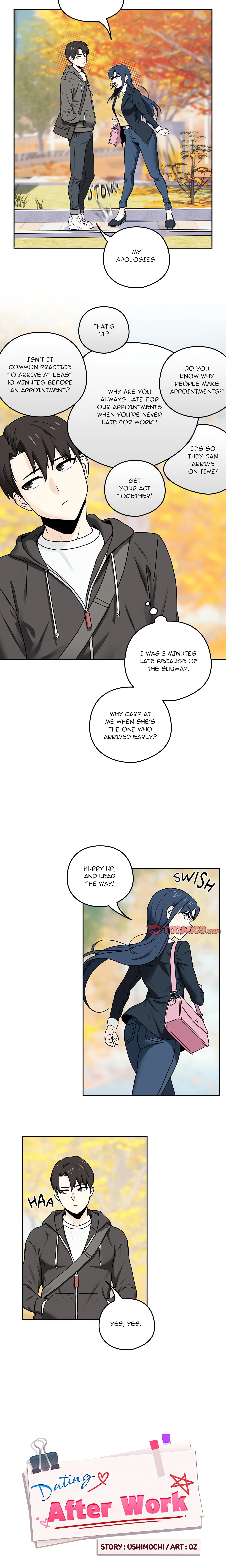 Dating After Work Chapter 1 (Uncensored), page 12